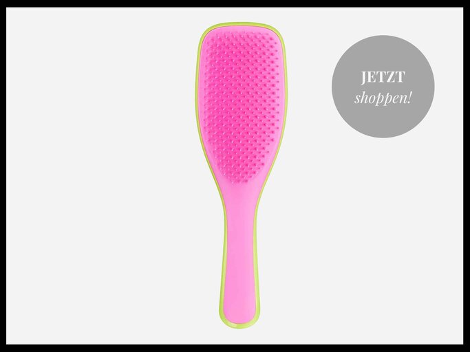 Tangle Teezer Naturally Curly- Cyber Lime and Pink | © Lookfanstastic