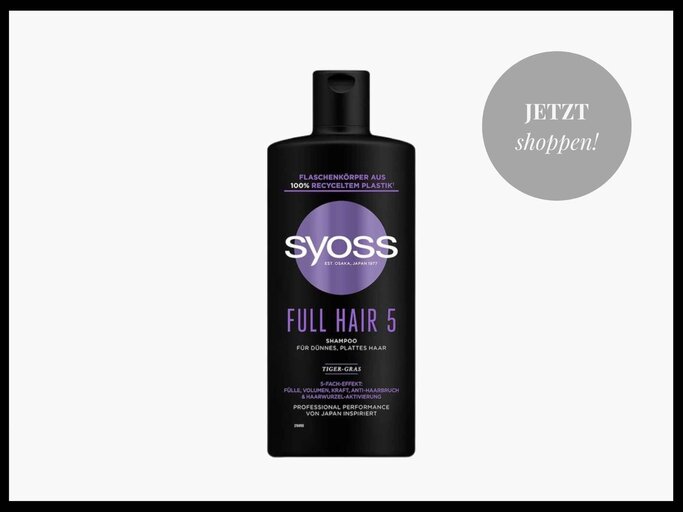 SYOSS Full Hair 5 Shampoo Flasche | © Amazon