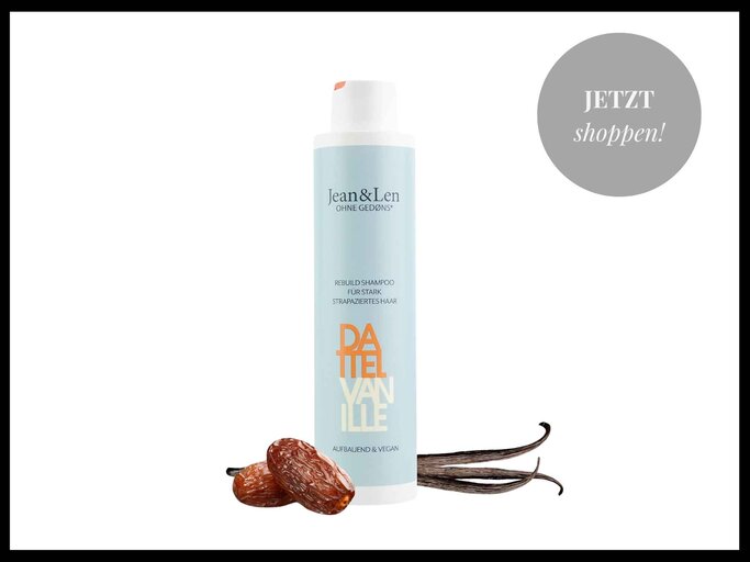 Jean & Len Rebuild Shampoo Dattel & Vanille | © Amazon