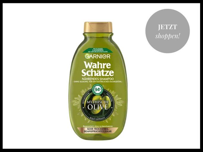 Garnier - Wahre Schätze Nährendes Mythische Olive Shampoo | © Amazon