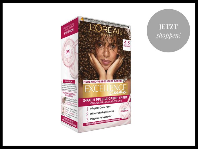 L'Oréal Excellence 4.3 Mitte Goldbraun | © Amazon