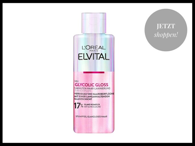 L'Oréal Paris Elvital Glycolic Gloss 5 Minuten Haar-Laminierung | © Amazon