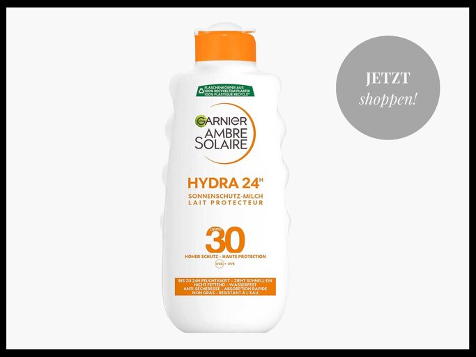 Garnier Sonnenschutz-Milch Hydra 24h | © Amazon