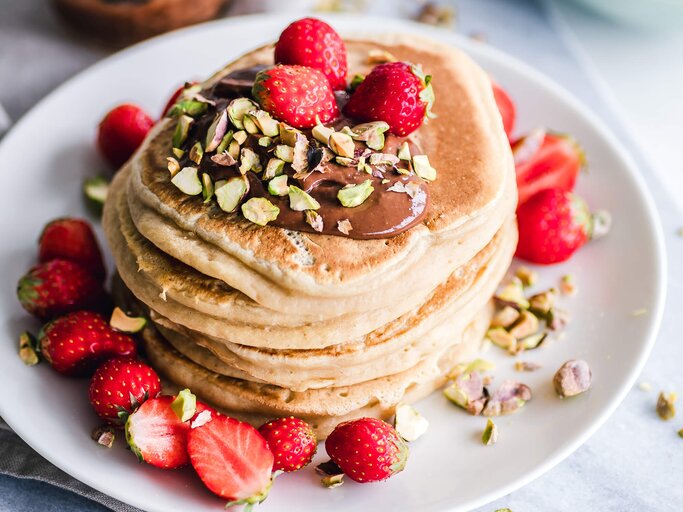 Pancakes mit Himbeeren | © Getty Images