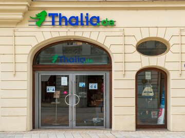 Filiale und Einzelhandel der Firma Buchhandlung Thalia in der Innenstadt von Augsburg | © Adobe Stock/Wolfilser