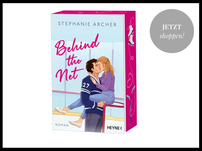 Behind the net von Stephanie Archer, Buch mit Farbschnitt | © Thalia