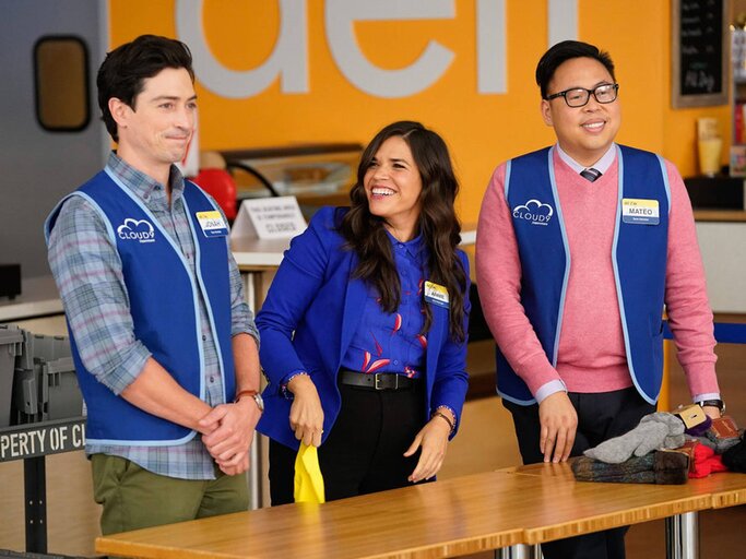 Superstore mit America Ferrera, Ben Feldman und Nico Santos | © IMAGO / ZUMA Press Wire