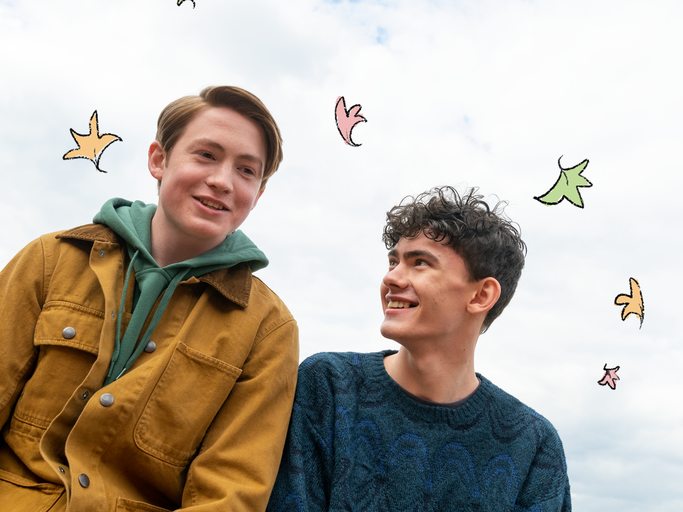 Nick und Charlie aus Heartstopper auf Netflix | © Netlifx