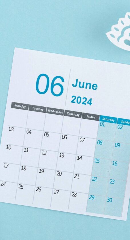 Kalender Juni 2024 | © Getty Images/Pakin Songmor