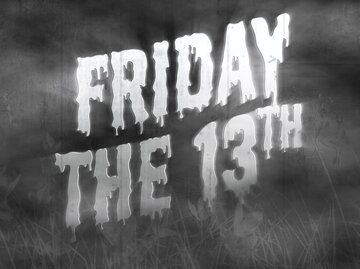 "Friday the 13th" in Grusel-Schrift | © AdobeStock/pixs:sell