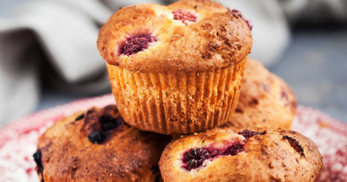 Süß, saftig und unverschämt lecker: Weltbeste Himbeer-Muffins