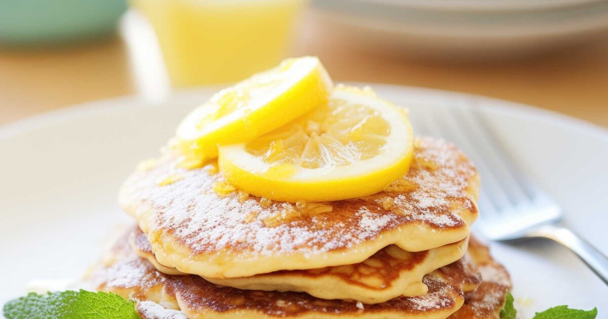 Frühstück auf Wolke 7: Fluffig-lockere Ricotta-Zitronen-Pfannkuchen