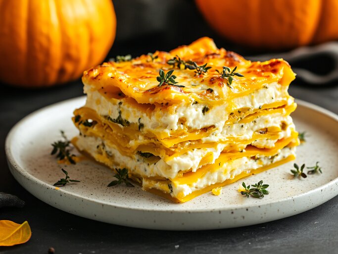 Lasagne mit Kürbis | © AdobeStock/fivan