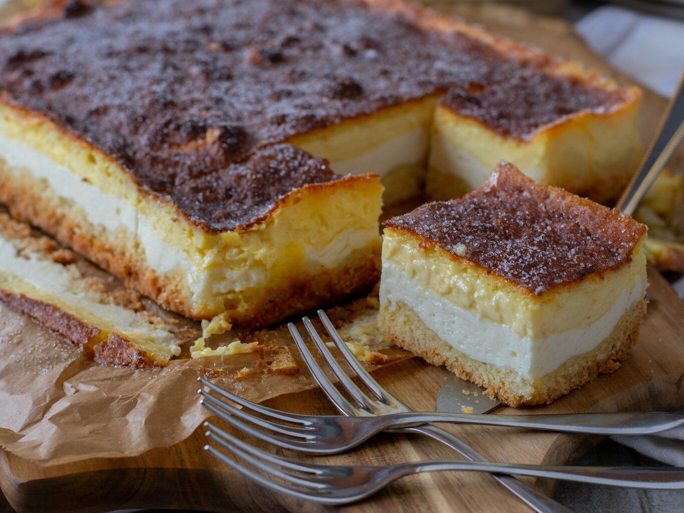 Dresdner Eierschecke: Rezept für das fluffige Traditionsgebäck aus Sachsen