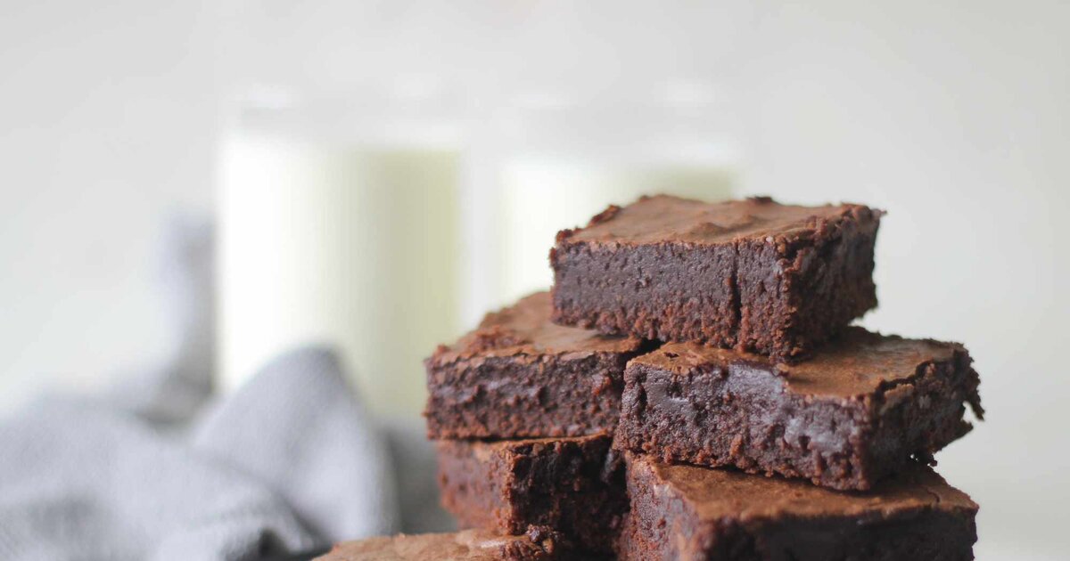 Herrlich fudgy: Rezept für gesunde Brownies mit Kidneybohnen