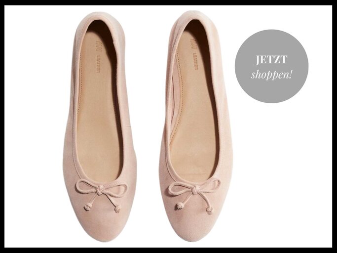 Ballerinas aus Leder | © H&M