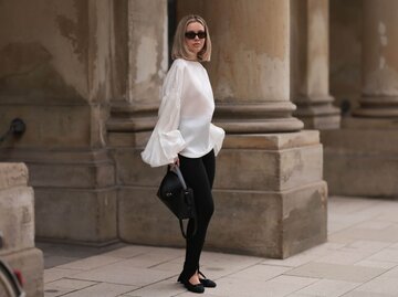 Person in Leggings und Ballerinas | © Getty Images/Jeremy Moeller