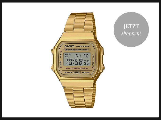 Goldene Uhr von Casio bei Snipes | © Snipes