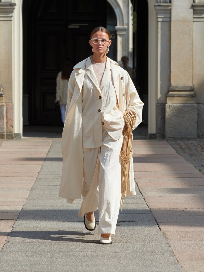 Runway-Look von MKDT Studio | © Copenhagen Fashion Week/James Cochrane