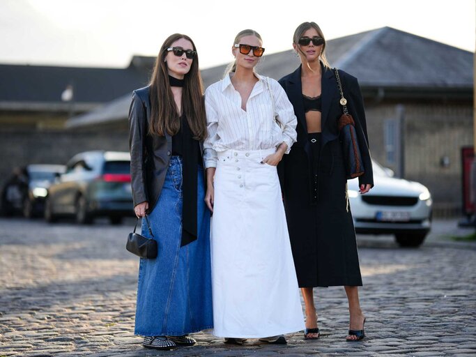 Annabel Rosendahl, Tine Andrea, Darja Barannik | © Getty Images/Edward Berthelot 