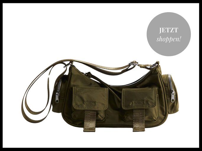 Cargotasche in Khaki von H&M | © H&M