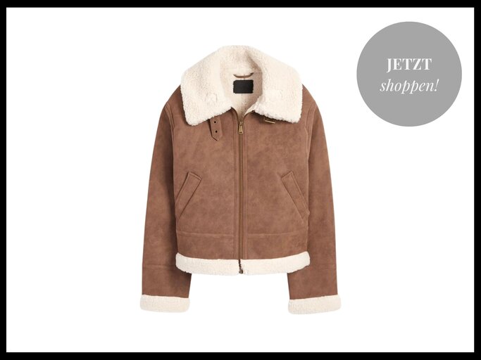 Faux Shearling Jacke - Lederimitat  Neu | © C&A