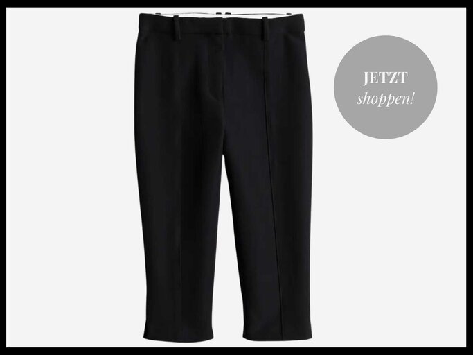 Schwarze Caprihose | © H&M