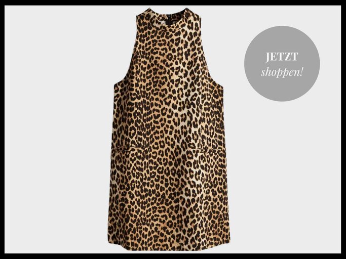 Minikleid im Leoparden-Print | © H&M