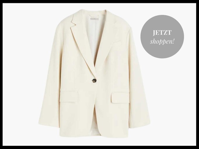 Oversized Stoffblazer | © H&M