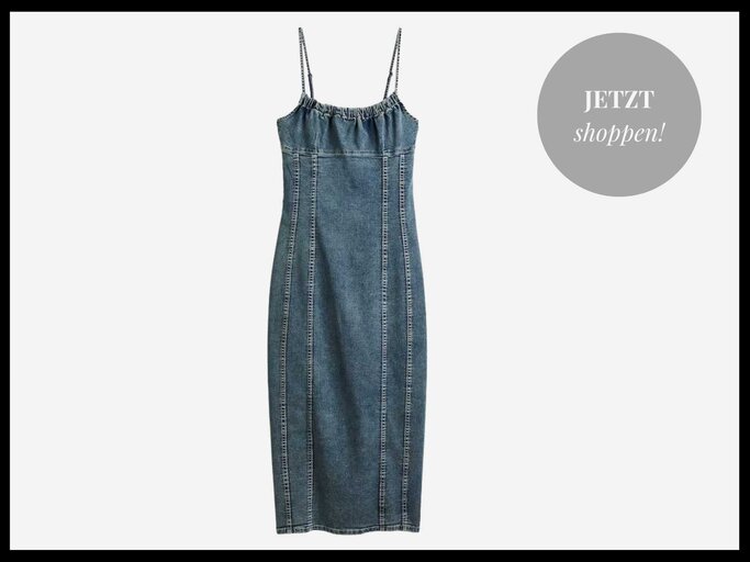 Bodycon Kleid Denim | © H&M