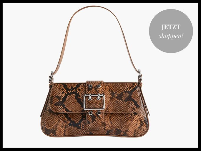 Tasche im Snake Print | © H&M