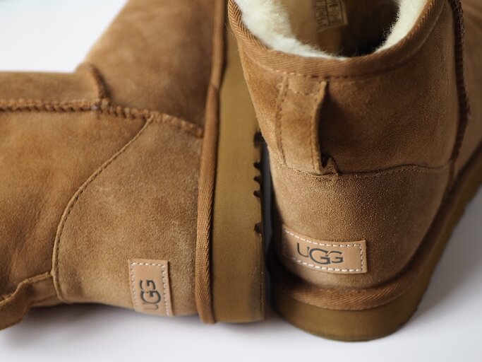 hellbraune UGG Boots vor weißem Hintergrund | © AdobeStock/MW Photography