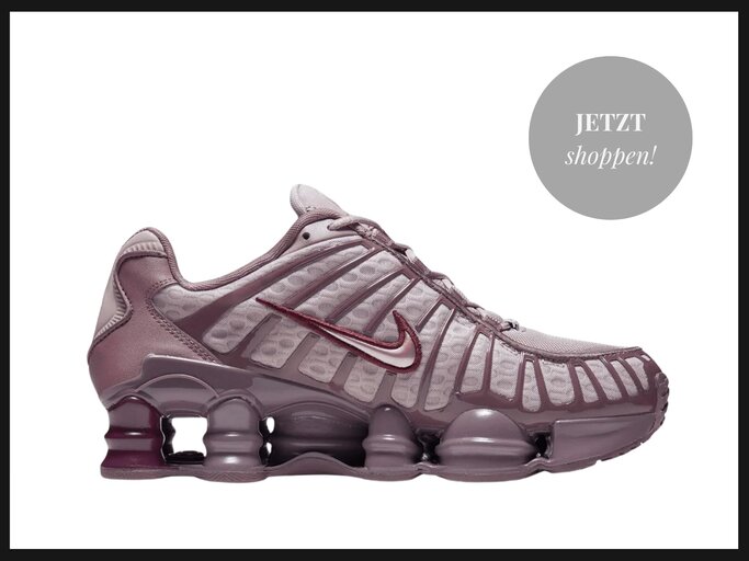 Nike "Shox TL" in Lila von Snipes | © Snipes