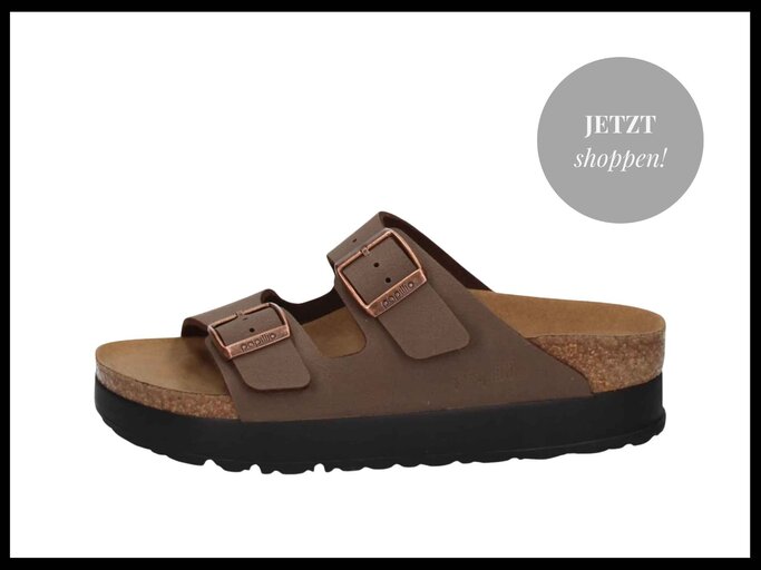 Plateu Sandale von Papillio über Birkenstock | © Amazon