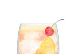 Illustration eines Whiskey Sour | © Once