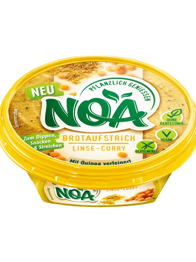 Hummus oder Aufstrich Linse Curry von Noa | © Noa