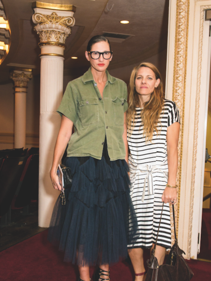 Jenna Lyons und Freundin Courtney Crangi. | © Action Press