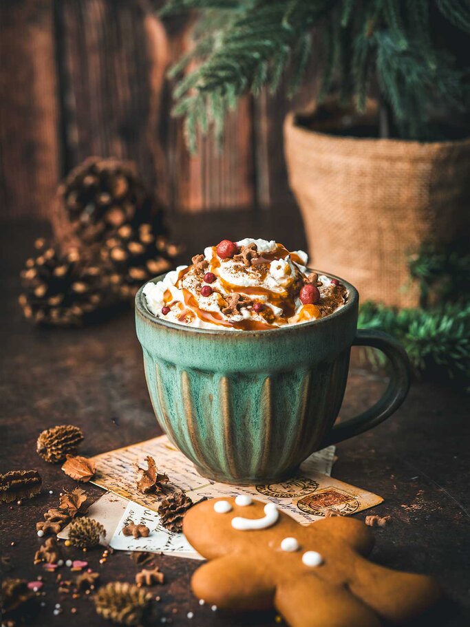 Weihnachtslatte von Jacobs | © Jacobs