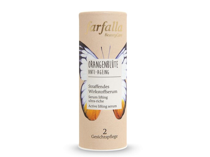 Orangenblüte Anti-Ageing – Straffendes Wirkstoffserum von Farfalla | © PR