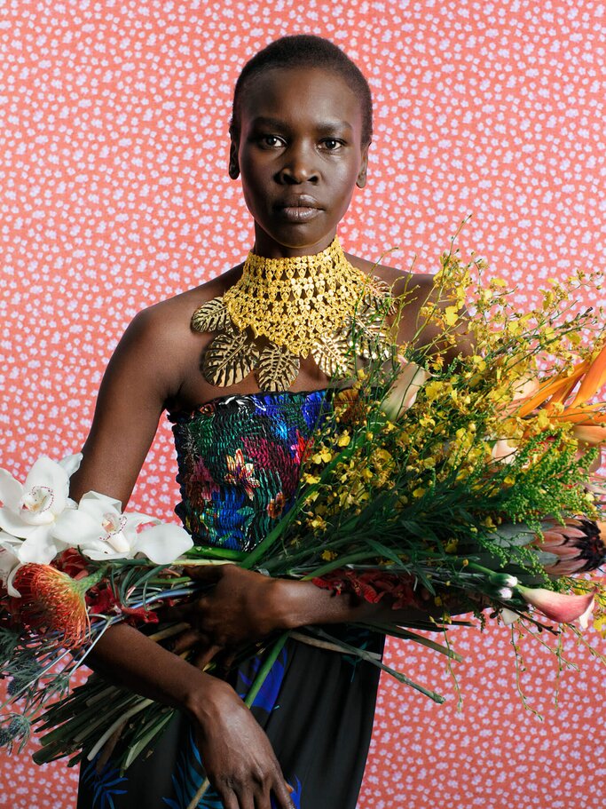 Alek Wek arbeitet mit Desigual zusammen | © PR