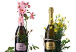 Franciacorta Schaumweine geschmückt mit Blumen  | © PR