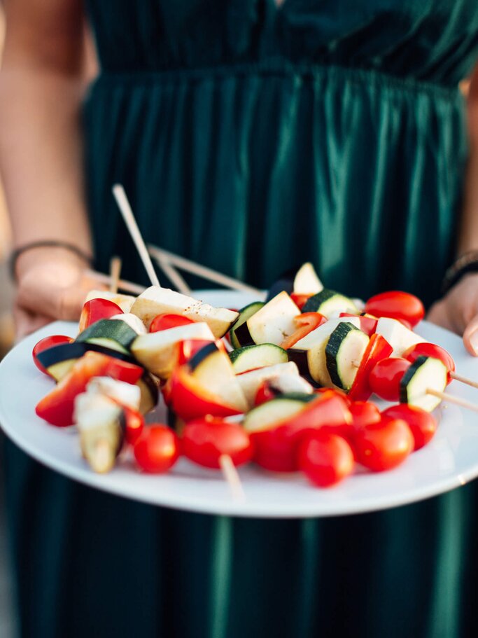 Gemüse-Spieße für den Grill | © iStock | alvarez