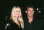 Claudia Schiffer with her husband Tim Jeffries. | © Getty Images | Ron Galella, Ltd. 