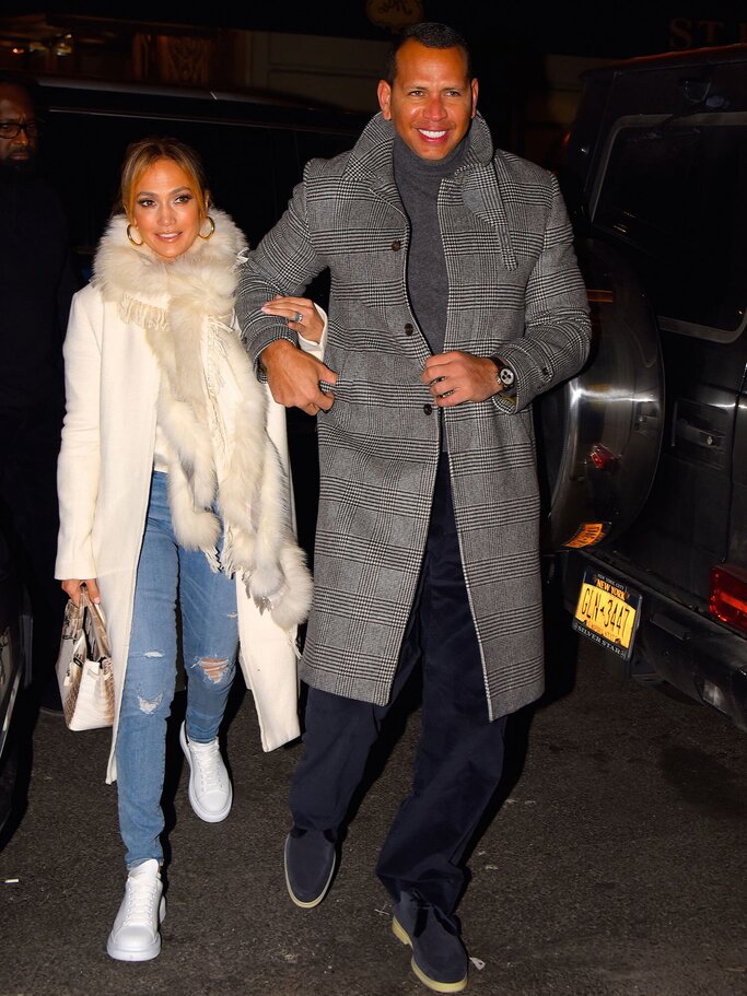 Jennifer Lopez und Alex Rodriguez | © Getty Images |  Robert Kamau