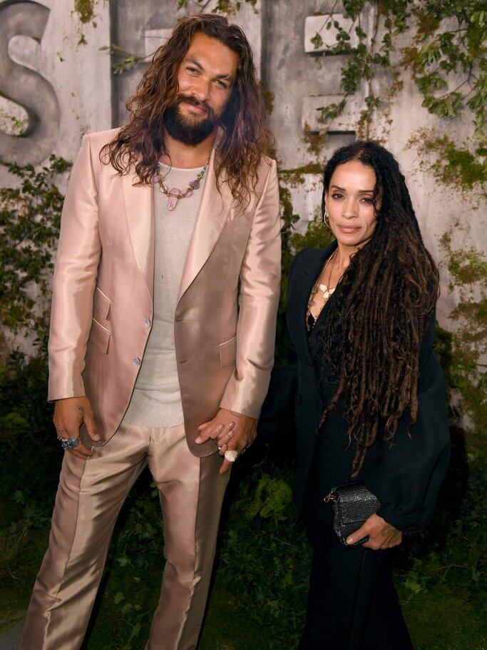 Lisa Bonet und Jason Momoa auf dem roten Teppich. | © Getty Images |  Kevin Winter