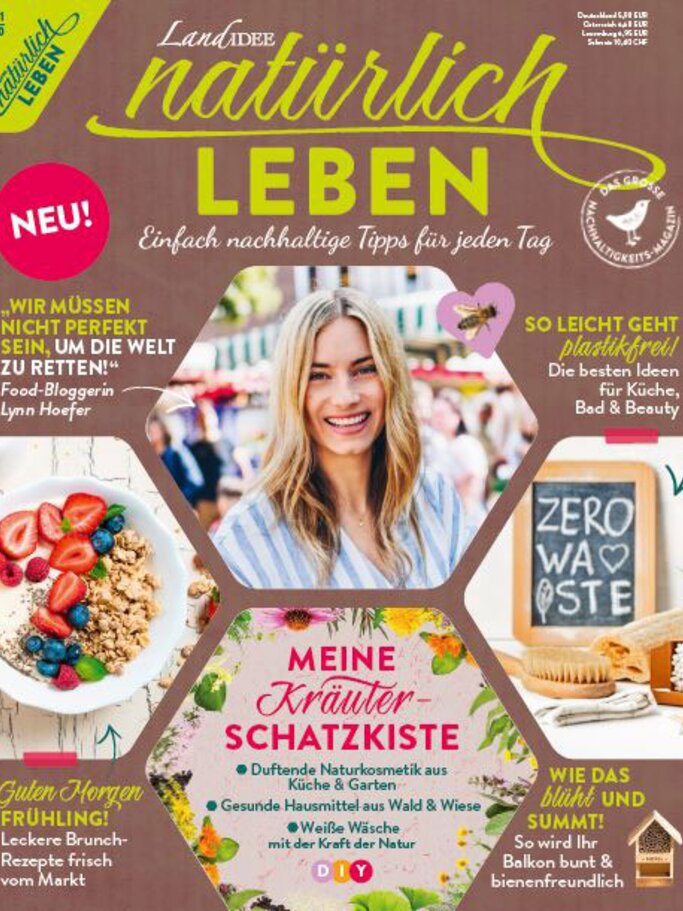 LandIDEE natürlich leben - das neue Magazin zum Thema "Nachhaltigkeit" ab 22. April im Handel. | © Funke Zeitschriften