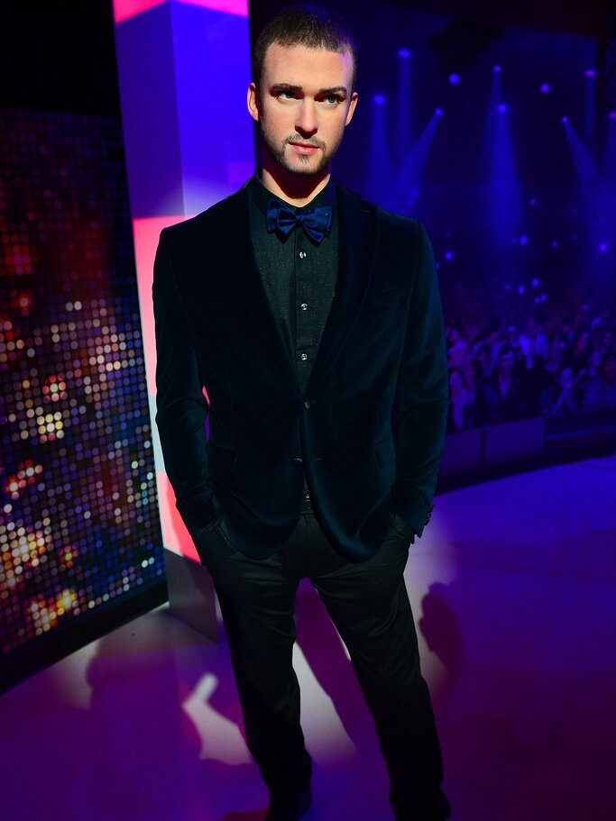 Wachsfigur von Justin Timberlake | © Getty Images | EMMANUEL DUNAND 