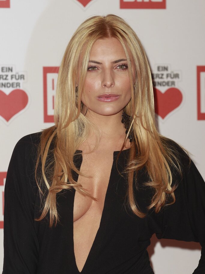 Sophia Thomalla mit blonden Haaren | © Getty Images | Franziska Krug