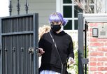 Kelly Osbourne mit Maske | © Getty Images | BG026/Bauer-Griffin