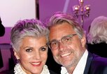 Birgit Schrowange und Frank Spothelfer auf dem Deutschen Kosmetikpreis in Düsseldorf. | © gettyimages.de | Isa Foltin 